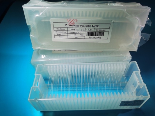 High Purity Al2O3 99.999% Sapphire Substrate Wafer Carrier DSP SSP