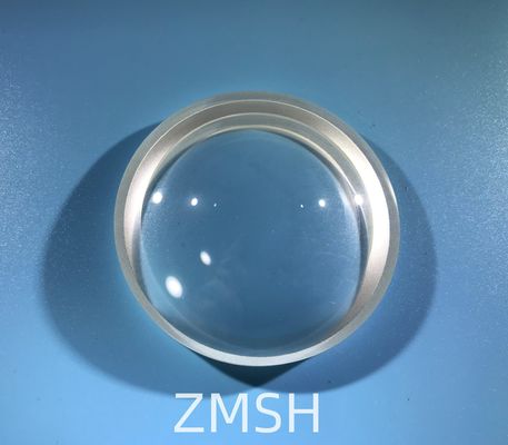 Dome Sapphire Optical Windows Chemical Resistance High Thermal Conductivity Thick 1mm 2mm