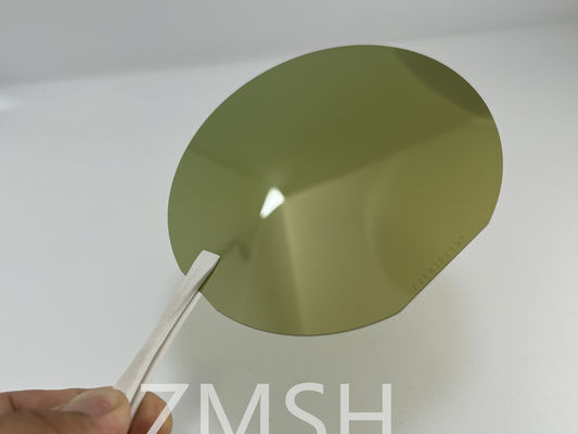 Semi Insulating 3 Inch Silicon Carbide Wafer 4H N-Type CVD Orientation 4.0°±0.5°