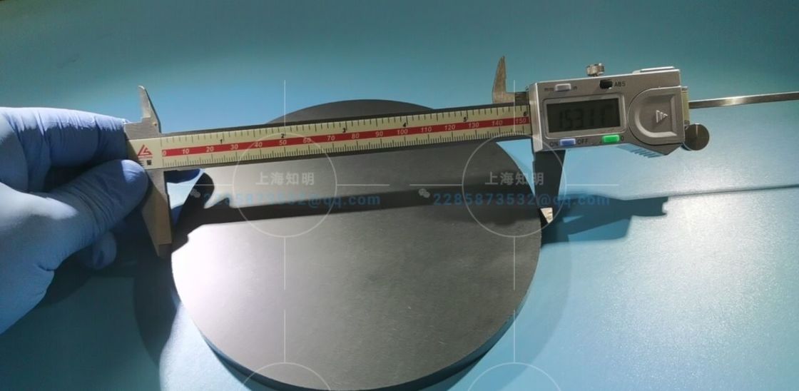 6 Inch Dia 153mm Single Crystal SiC Silicon Carbide Wafer