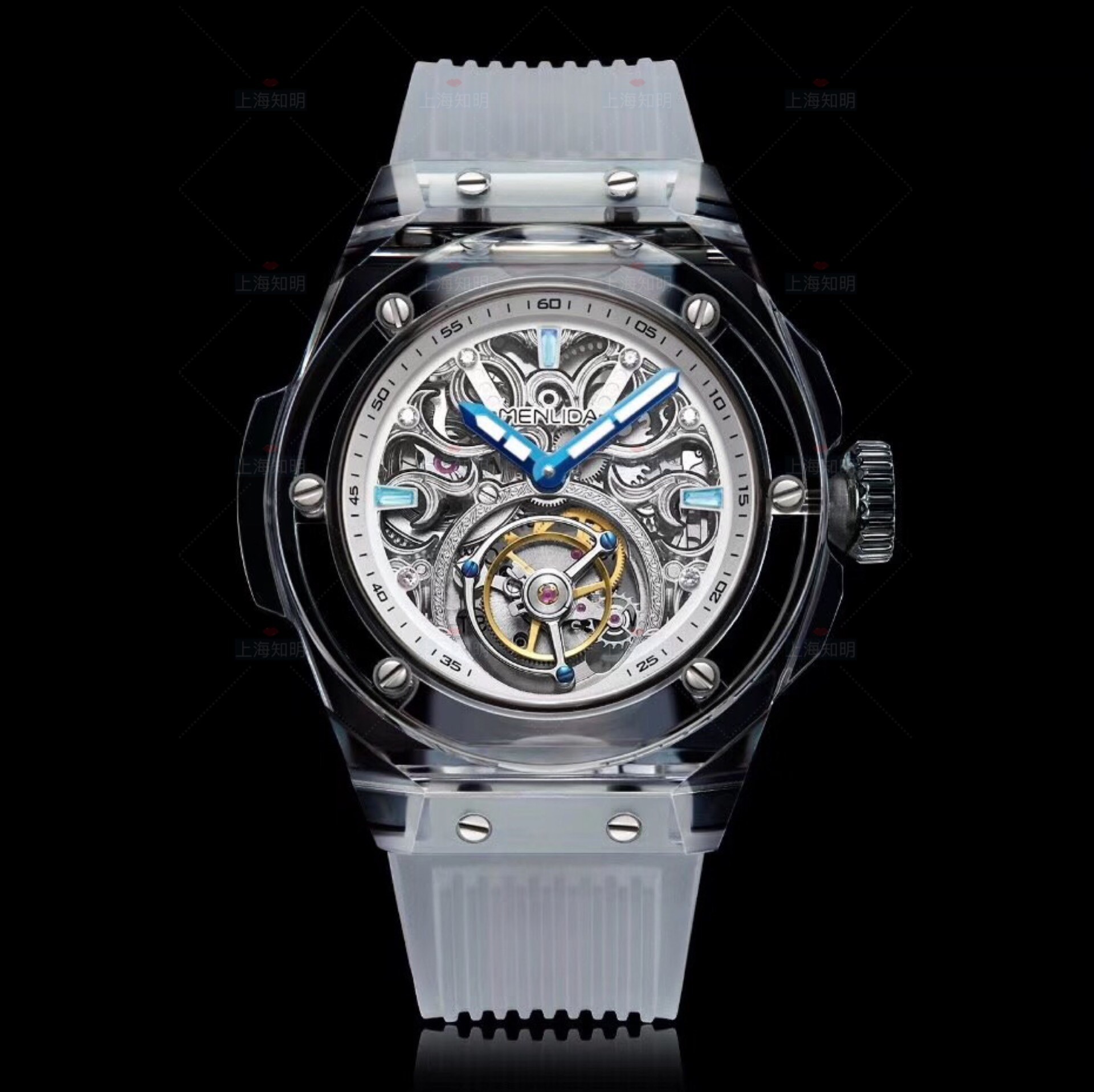 sapphire crystal watch case