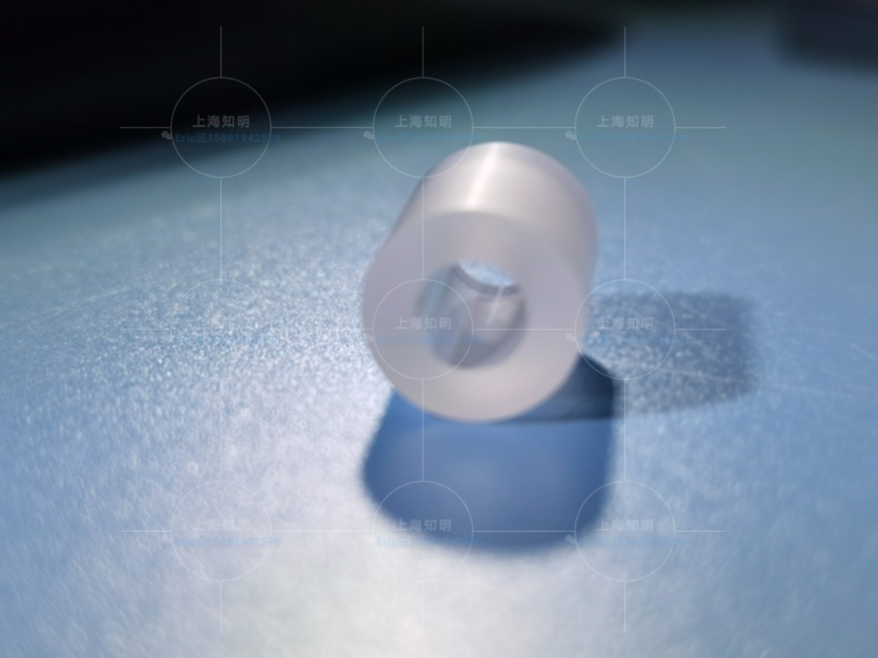 Dia 10mm Sapphire Components Polished Al2o3 Single Crystal Sapphire