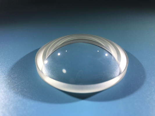 Polished Synthetic Sapphire Optical Windows Glass Quartz / BK7 Dome Lens