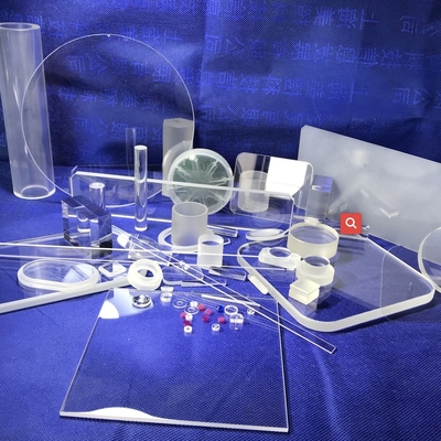 Quartz / K9 Custom Polishing Sapphire Optical Windows High Temperature Resistant Sapphire Parts