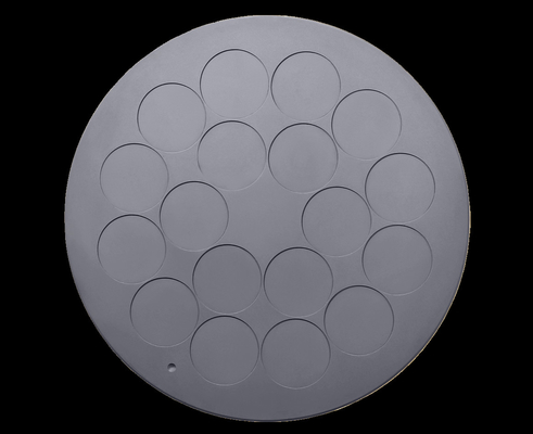 6 Inch Silicon Carbide SiC Coated Graphite Tray High Temperature Resistance Graphite Plates