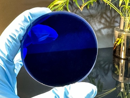 Gemstone Crystal Jewelry Blue Sapphire Glass Windows Lens Watch Case