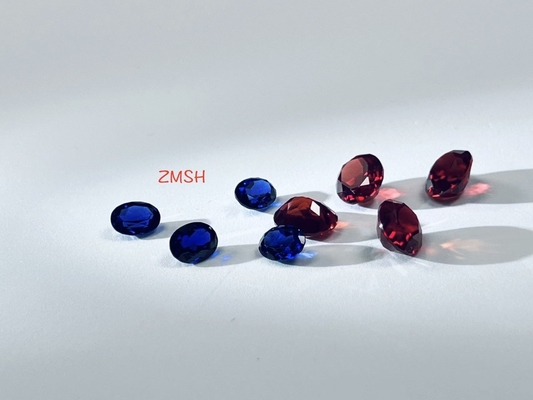 Royal Blue Synthetic Gem Stone Ruby Sapphire Gems