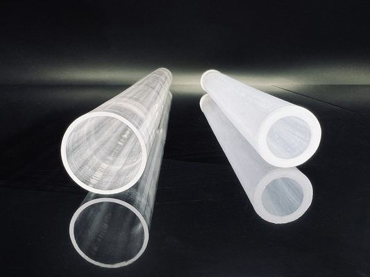 Flow Control Sapphire Tube Rods Protective Insulating Instrument Quartz Tube