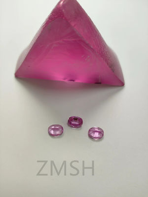 Coral / Rose Pink Sapphire Raw / Roughgem Crystal Lab Made For Jewelry Accessories