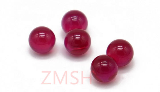 Small Diameter Sapphire Ruby Balls For Alves, Pumps, And Watches High Hardness Ball Bearings