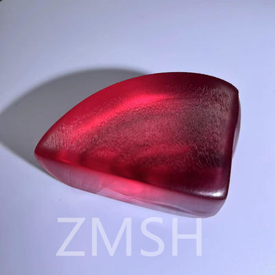 Paparacha sapphire raw gemstone lab-made orange pink sapphire gemstone Mohs hardness 9