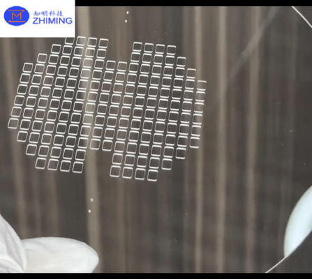 Through Glass Vias (TGV)  For JGS1 JGS2 Sapphire Corning Glass  For Sensors Manufacturing And Packaging