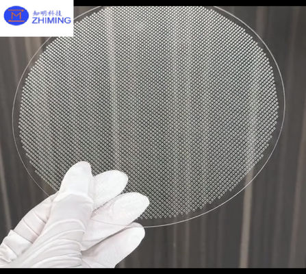 Through Glass Vias (TGV)  For JGS1 JGS2 Sapphire Corning Glass  For Sensors Manufacturing And Packaging