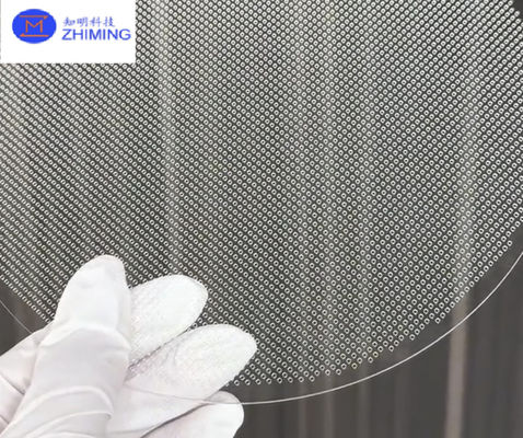 Through Glass Vias (TGV)  For JGS1 JGS2 Sapphire Corning Glass  For Sensors Manufacturing And Packaging