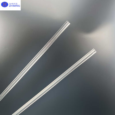 Customizable Sapphire Tube Transparent Sapphire Pipe Hardness Mohs 9.0 High Wear Resistance