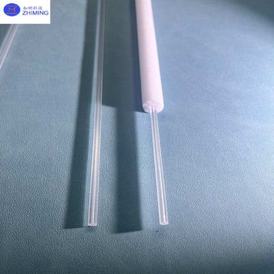 Customizable Sapphire Tube Transparent Sapphire Pipe Hardness Mohs 9.0 High Wear Resistance