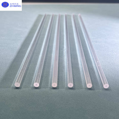 Customizable Sapphire Tube Transparent Sapphire Pipe Hardness Mohs 9.0 High Wear Resistance