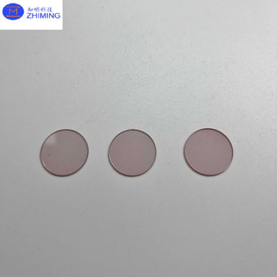 Titanium Sapphire Crystal Optical Windows High Hardness Customized Size Excellent Transparency For Optical Purpose