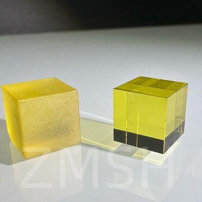 Artificial Cultivation Doped Color Sapphire AL2O3 Customized CZ Method Ruby Blue Padparadscha