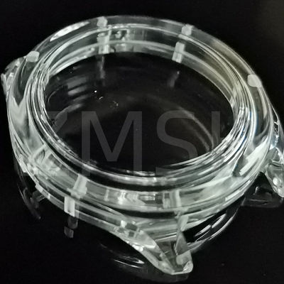 Artificial Cultivation Doped Color Sapphire AL2O3 Watch Cases Transparent Blue Ruby