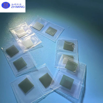 SIC Square Substrate 5×5 10×10 350um Off Axis: 2.0°-4.0° Toward Production Grade