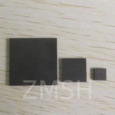 5×5mm  10×10mm  SiC Wafer 4H-P 6H-P 3C-N Type Production Grade  Research Grade Dummy Grade
