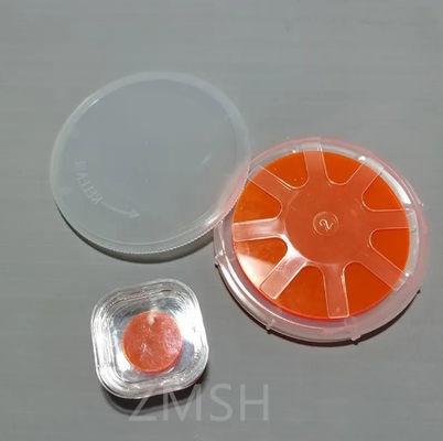 GaP Wafer 2inch N Type  Undoped  S Doped  100 DSP SSP CZ  High Purity 5N 99.999%