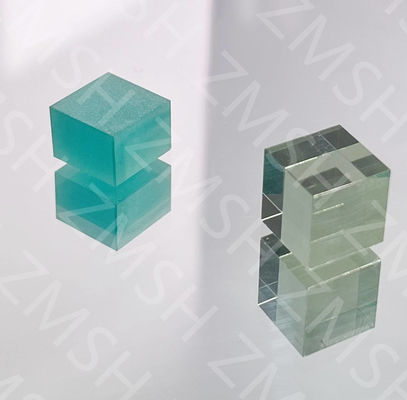 Sapphire Gemstone Raw Material Lab Made Olive Green Soft Mint Green Emerald Green For Jewelry