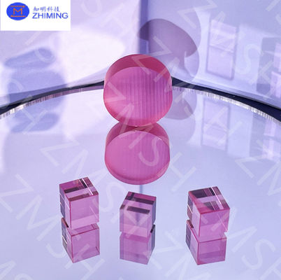 Sapphire Raw Gemstone Lab Made Padparadscha Sapphire Rose Sapphire High Hardness For Jewelry Purposes