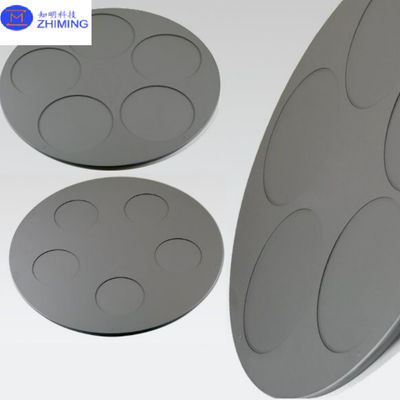 SiC Ceramic Tray Plate For 2inch 4inch 6inch Wafer Processing And  Custom Size