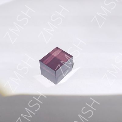 Artificial Cultivation Doped Color Sapphire AL2O3 Customized CZ Method Purple