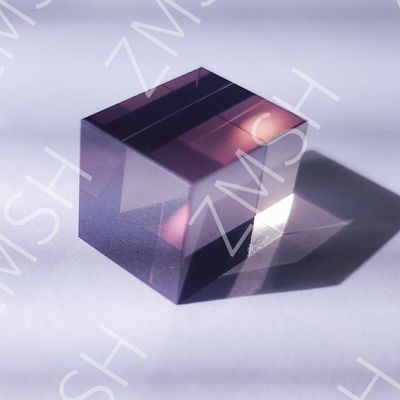 Artificial Cultivation Doped Color Sapphire AL2O3 Customized CZ Method Purple