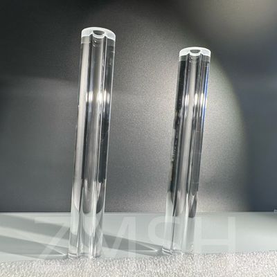 Transparent Sapphire Tube AL2O3 High Hardness KY EFG Polished Lon Source Customization