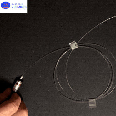 Sapphire Optical Fiber Dia 25-500um Fiber Orientation C-axis  Transmittance >80% High Radiation Resistance