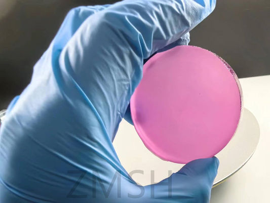Pink Sapphire Raw Material Lab-made Sapphire Gemstone Flawlessness Mohs Hardness Of 9
