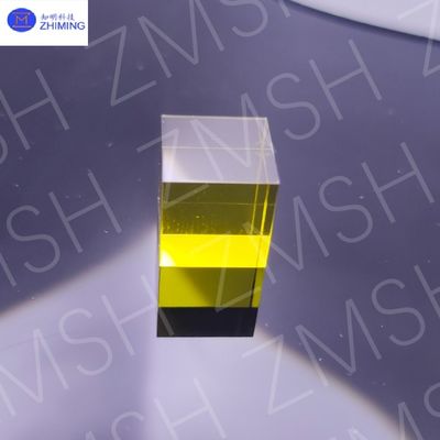 Lemon Yellow Sapphire Gemstone Sythetic Lemon Yellow Raw Material For Jewelry Making Mohs Hardness Of 9