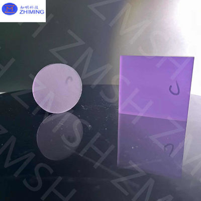 Violet Purple Sapphrie Raw Gemstone Synthetic Sapphire Gemstone Man-Made Colored Sapphire
