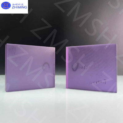 Violet Purple Sapphrie Raw Gemstone Synthetic Sapphire Gemstone Man-Made Colored Sapphire