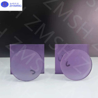 Violet Purple Sapphrie Raw Gemstone Synthetic Sapphire Gemstone Man-Made Colored Sapphire
