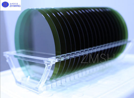8-inch 4H-N SiC Wafer Thickness 500±25μm Or Customized N-Doped Dummy Production Research Grade