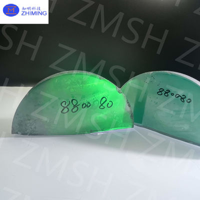 Moissanite Rough Gemstone Emerald Forest Green High Hardness Single Srystal Silicon Carbide For Jewry
