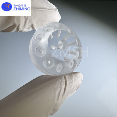 Screw Thread Sapphire Crystal Glass Liquid Valve Corrosion Resistance