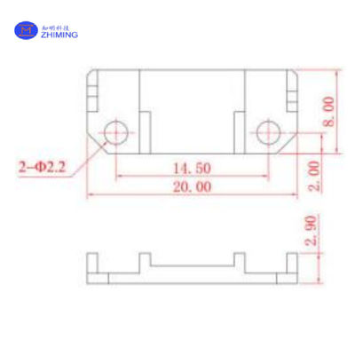 Lithium Niobate (LiNbO₃) Y-Waveguide Modulator / Low Vπ 3.5V / High PER 25dB /  Compatible with FOG, FOCT, Quantum Communication
