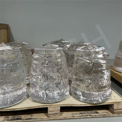 Sapphire Material AL2O3 Monocrystal 80KG 200KG 400KG KY Method LED SEMI Grade