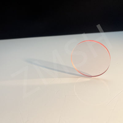 Ti3+ Red Sapphire Laser Al2O3 Single Crystal Optical Windows Customized Safety Package