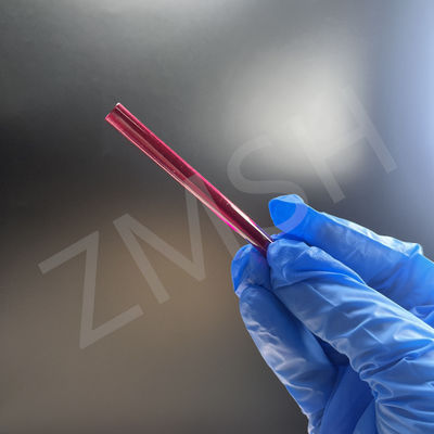 Cr Al₂O₃ Ruby Rod Sapphire Laser Single Crystal Optical Rod Customized Size Safety Package