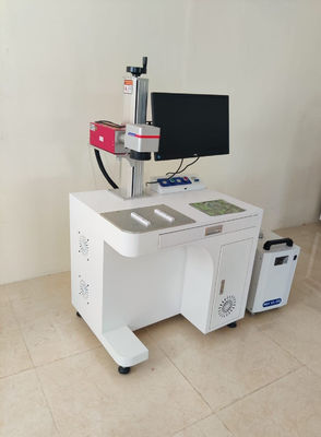 355nm UV Laser Marking Machine 3W/5W/10W Optional Power ±0.01mm Accuracy