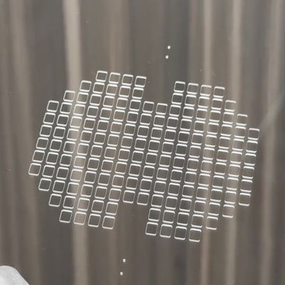 Green Light Nanosecond Glass Laser Drilling Machine Sapphire Quartz Glass BF33