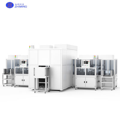Ceramic Disc Cleaning-Waxing Integrated Machine Automated Semiconductor Industries