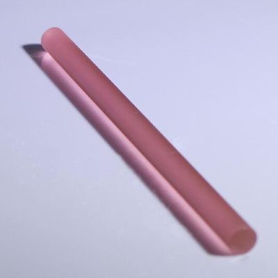 Customized Ruby Laser Rods Al₂O₃:Cr³⁺ Diameter 2mm/4mm Length 10mm/20mm